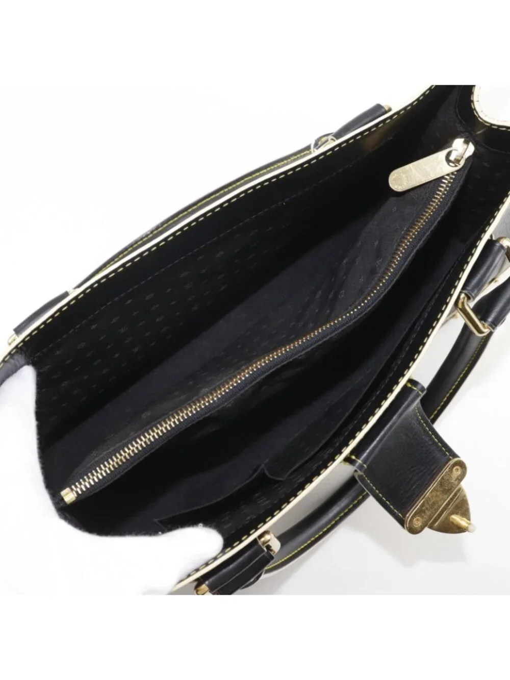 Louis Vuitton Faburo Suhali Goatskin Noir Black Tote